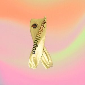 kids neon yellow aviator sweatpants ($35 dollars off)